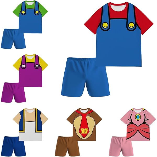 ＵＳＪ マリオ 　キッズ　なりきりＴシャツ Amazon | [ユニバーサル・スタジオ・ジャパン] USJ マリオ